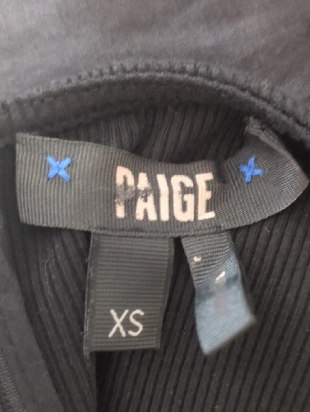 PAIGE Black Tiered Midi Skirt Sleeveless  Scoop neckline Tie waist belt Tie - Picture 11 of 15